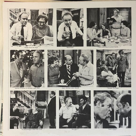 All In The Family TV SOUNDTRACK Used Vinyl Record with Booklet COLLECTORS SHAPE - Picture 9 of 9